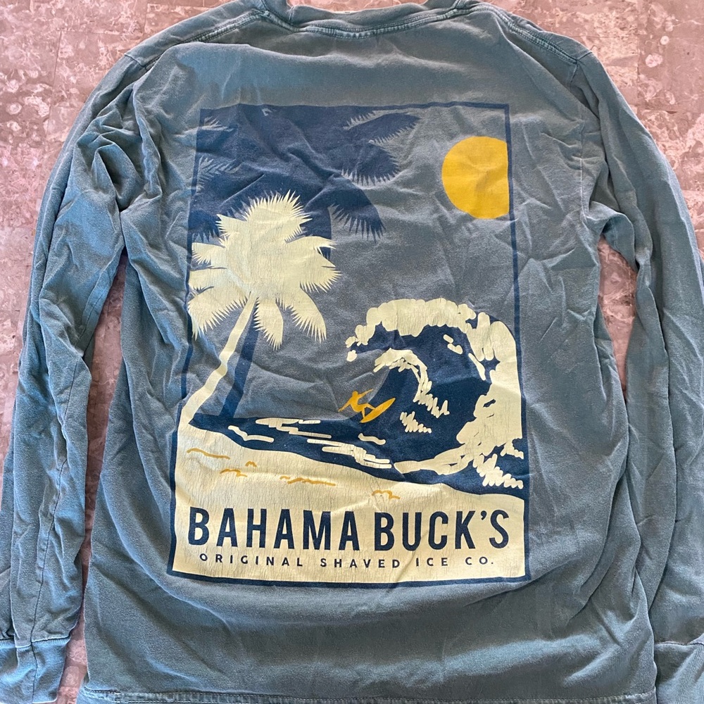 Bahama bucks long sleeve shirt